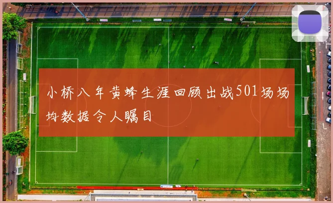 小桥八年黄蜂生涯回顾出战501场场均数据令人瞩目